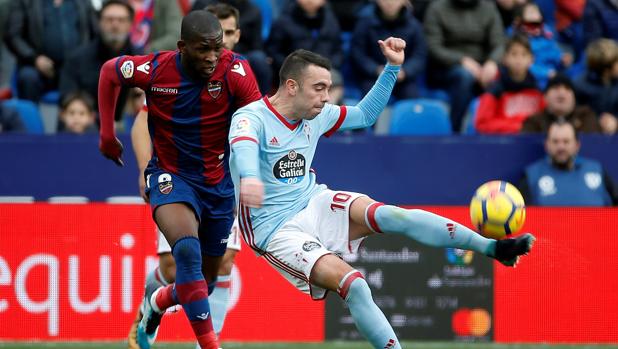 Lerma denuncia insultos racistas de Aspas en el Levante-Celta