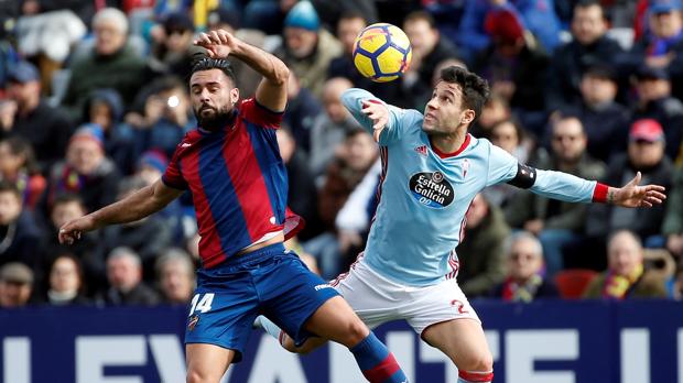 El Celta se lleva los puntos ante un Levante que jugó mejor y mereció más