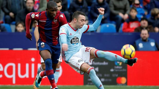 Iago Aspas llamó a Lerma «muerto de hambre»