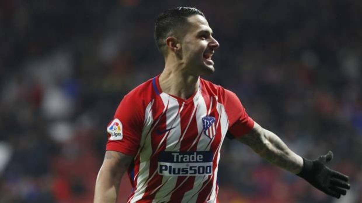 Vitolo, jugador del Atlético de Madrid