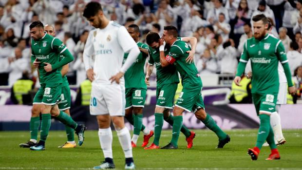 El Leganés provoca otro desastre copero del Real Madrid