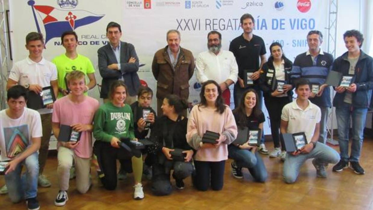 Tone Pérez y Laura Llópiz se impusieron en la Regata Ría de Vigo