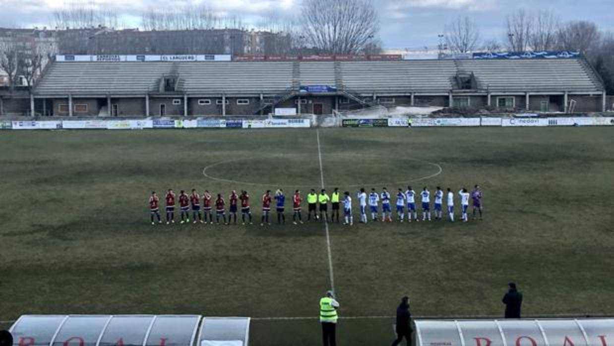 Partido entre el Ávila y el Almazán jugado este fin de semana