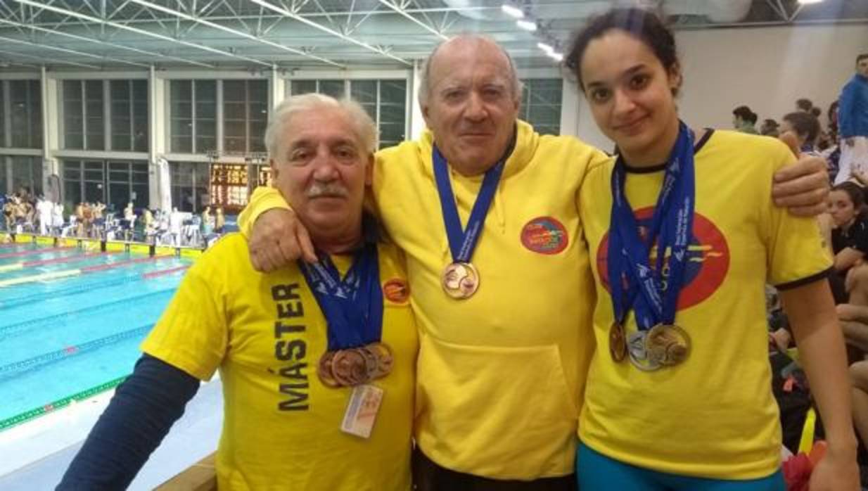 Excelente bagaje del CN Cádiz en el Campeonato de España Máster