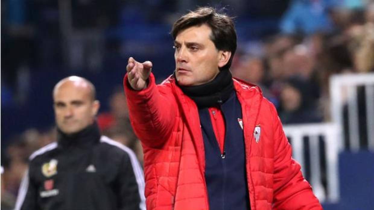 Vincenzo Montella, en el Leganés - Sevilla