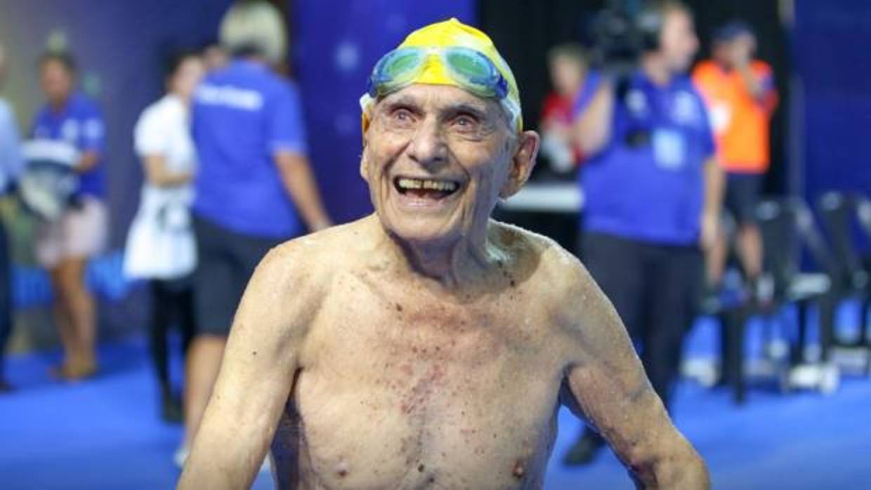 George Corones (99 años) batió un nuevo récord del mundo