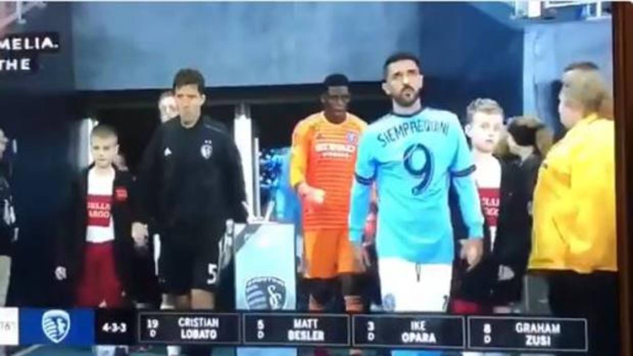 El homenaje de Villa a Quini en la MLS