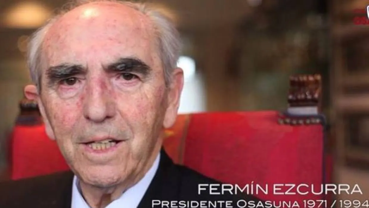 Muere Fermín Ezcurra, histórico presidente de Osasuna