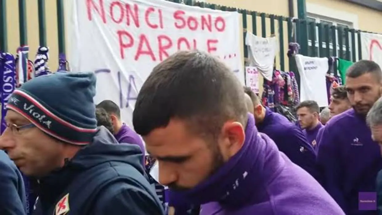 El emocionante homenaje de la Fiorentina a su capitán