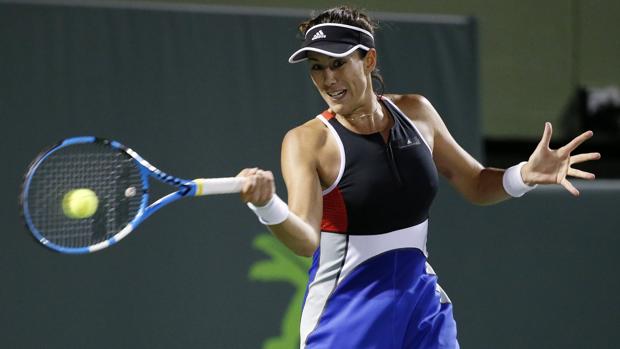 Muguruza, adiós a Miami