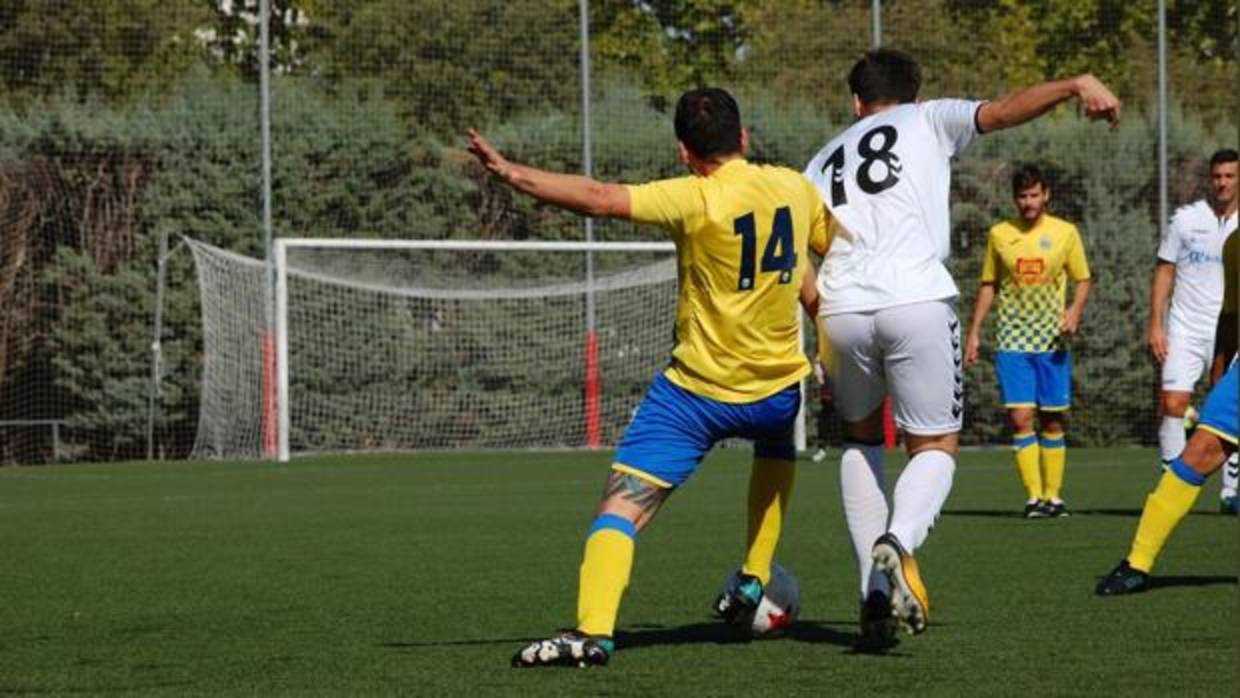 Partido entre el Alcobendas y el Santa Ana