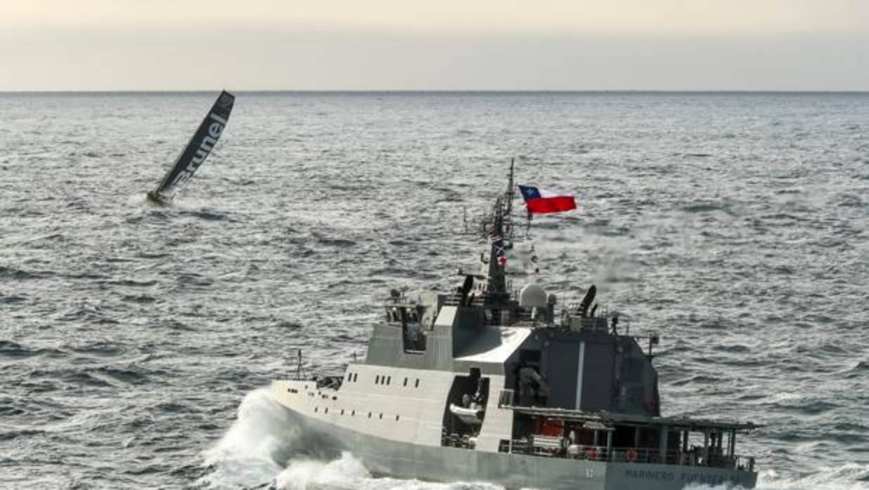 «Brunel» lidera a la flota en el paso por Cabo de Hornos