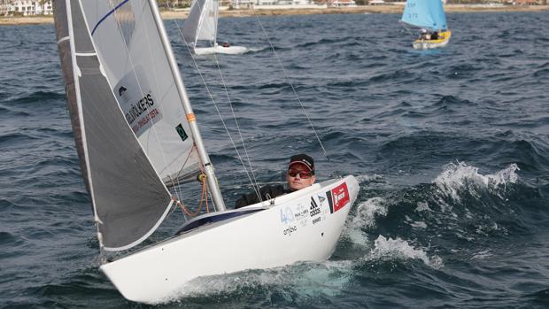 Rafa Andarias se coloca líder de la flota 2.4mR en la Copa de España