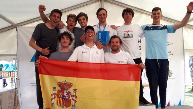Marcelo Cairo, subcampeón de Europa juvenil de Laser Radial