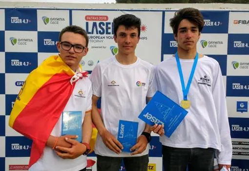 Marcelo Cairo, subcampeón de Europa juvenil de Laser Radial