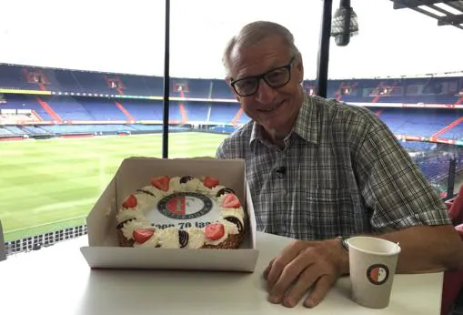 Joop Van Daele cumplió 70 años el pasado mes de agosto