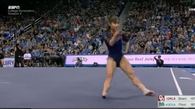 La rutina de 10 de Katelyn Ohashi al ritmo de Michael Jackson