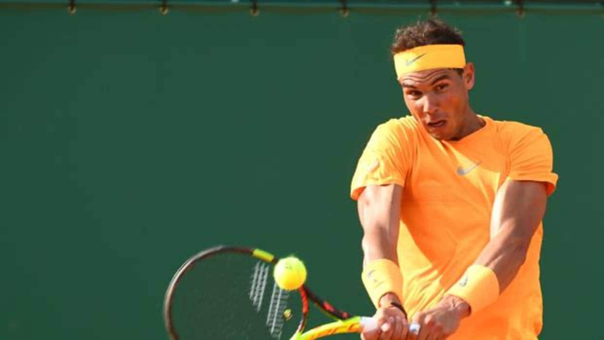Rafa Nadal celebra su victoria contra Khachanov
