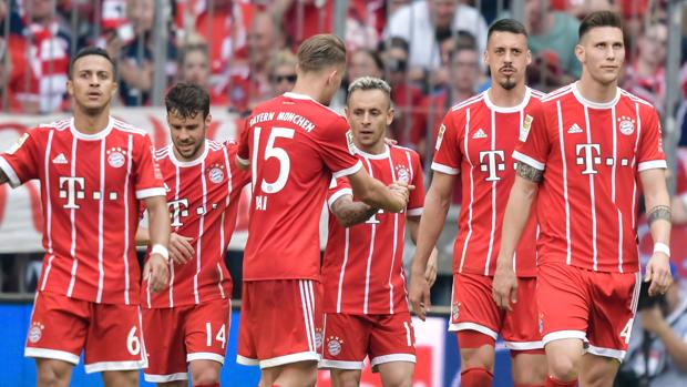 Un Bayern de suplentes golea antes del Bernabéu