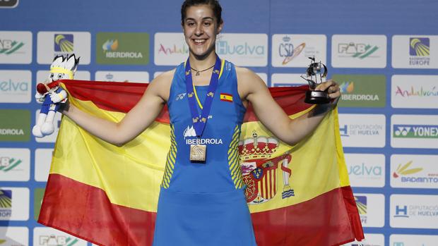 Carolina Marín, otra vez campeona de Europa