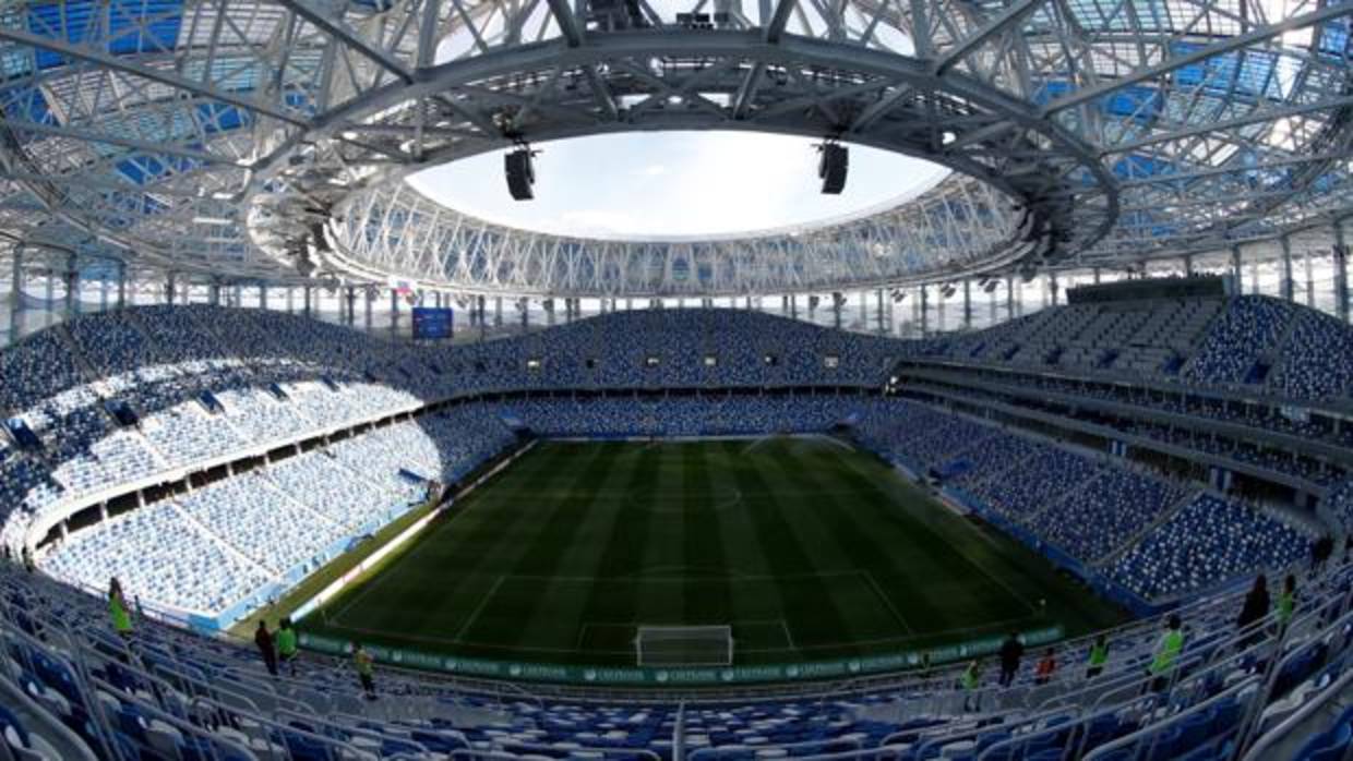 Uno de los estadios del Mundial de Rusia