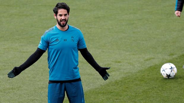 Isco, baja ante el Bayern