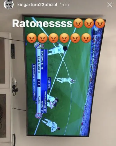 Vidal y Boateng estallan por la mano de Marcelo: «Ratones»