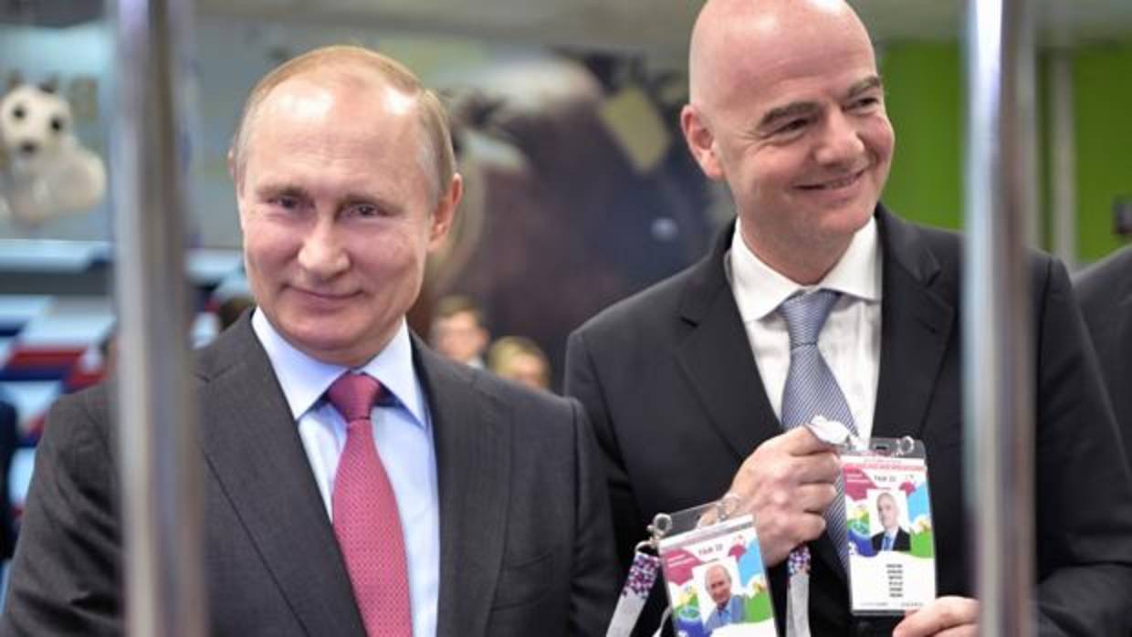 Putin e Infantino