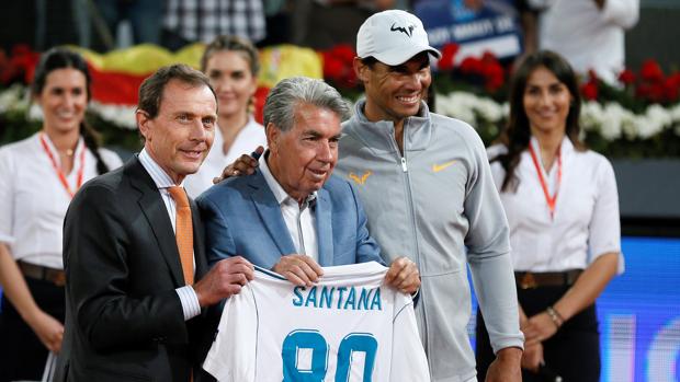 El regalo madridista para Manolo Santana