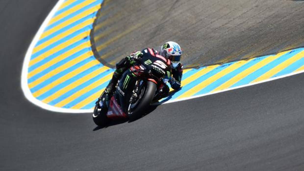 Zarco le quita la pole a Márquez