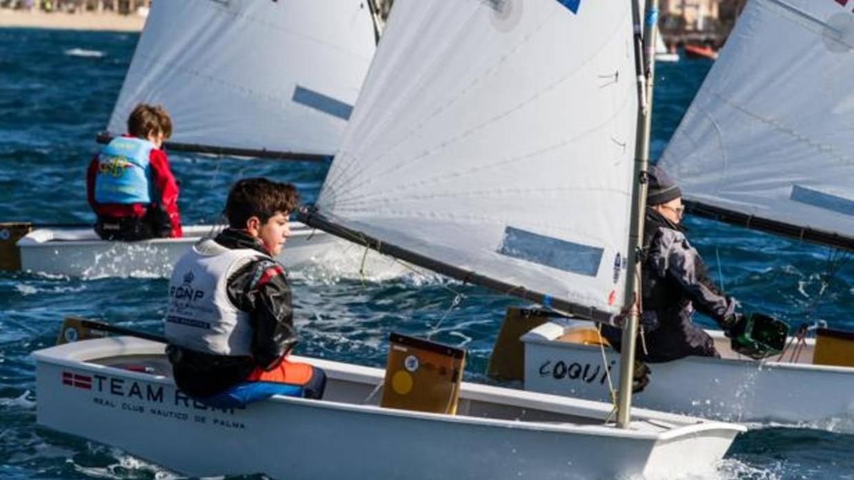 Manuel Martín, campeón de Mallorca de Optimist