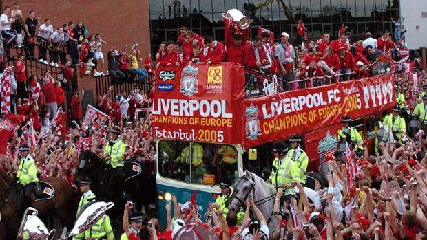 Las cinco Ligas de Campeones del Liverpool