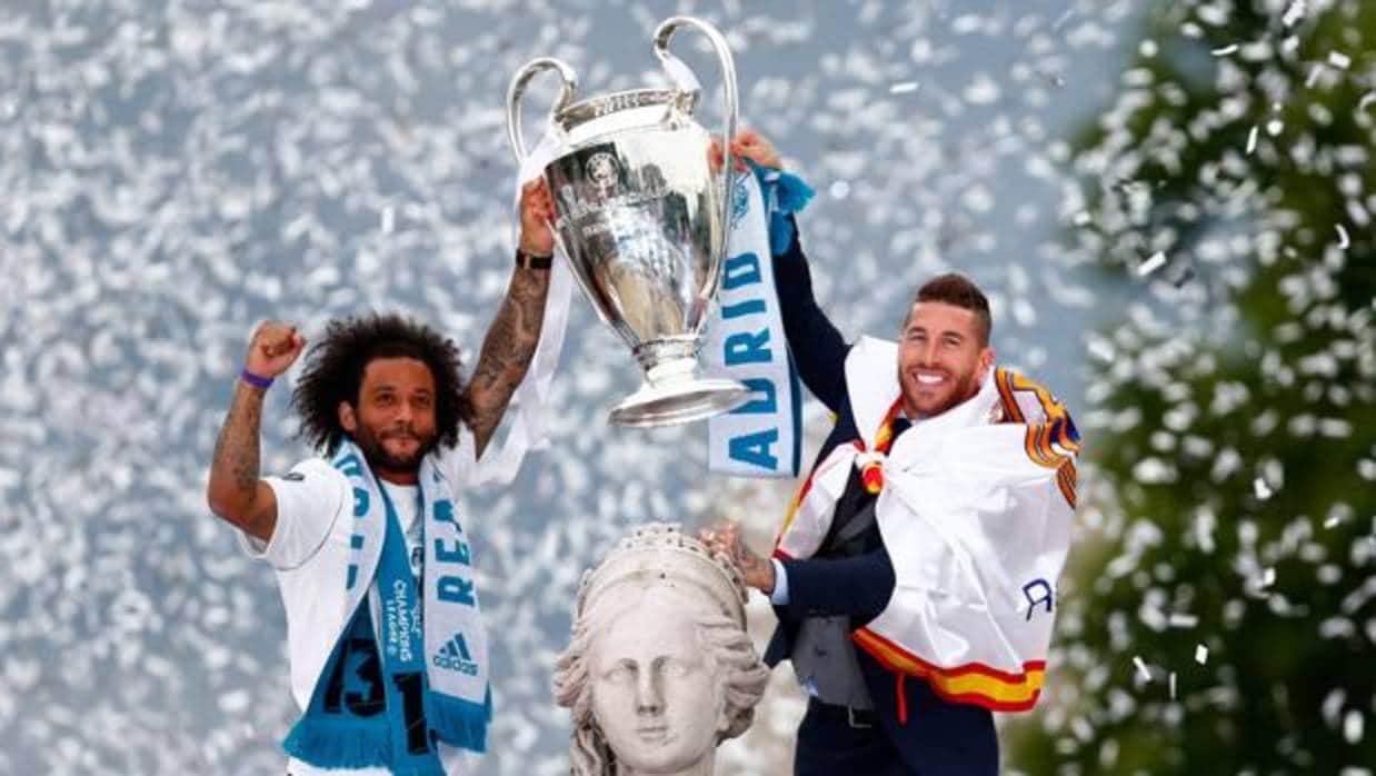 El Madrid celebró una nueva Champions