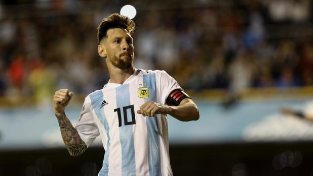 Primera exhibición de Messi con Argentina antes de Rusia