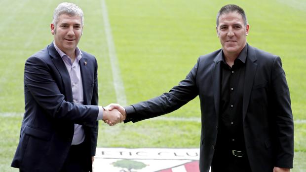 Berizzo llega a Bilbao con una «idea de juego de ataque, protagonista»
