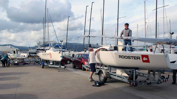 Comienza en Vigo el Open de España de J 70