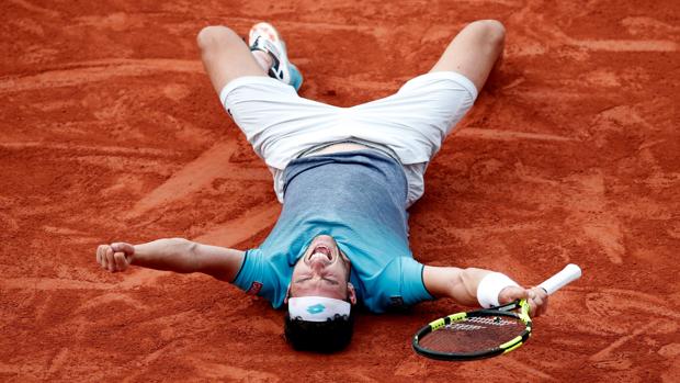 Cecchinato sorprende a Djokovic y a sí mismo