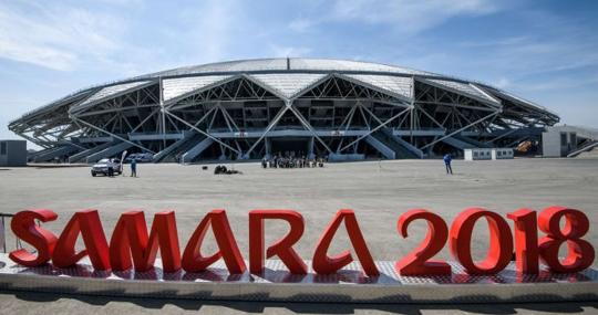 El diseño del estadio Samara del Mundial de Rusia 2018 es un guiño hacia la industria aeroespacial de la ciudad