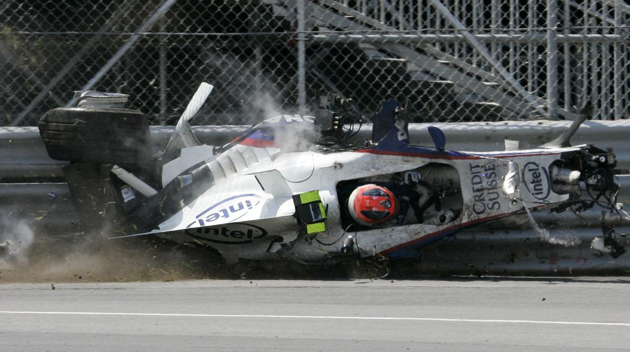 El día que Kubica sorteó a la muerte tras «volar» en Canadá