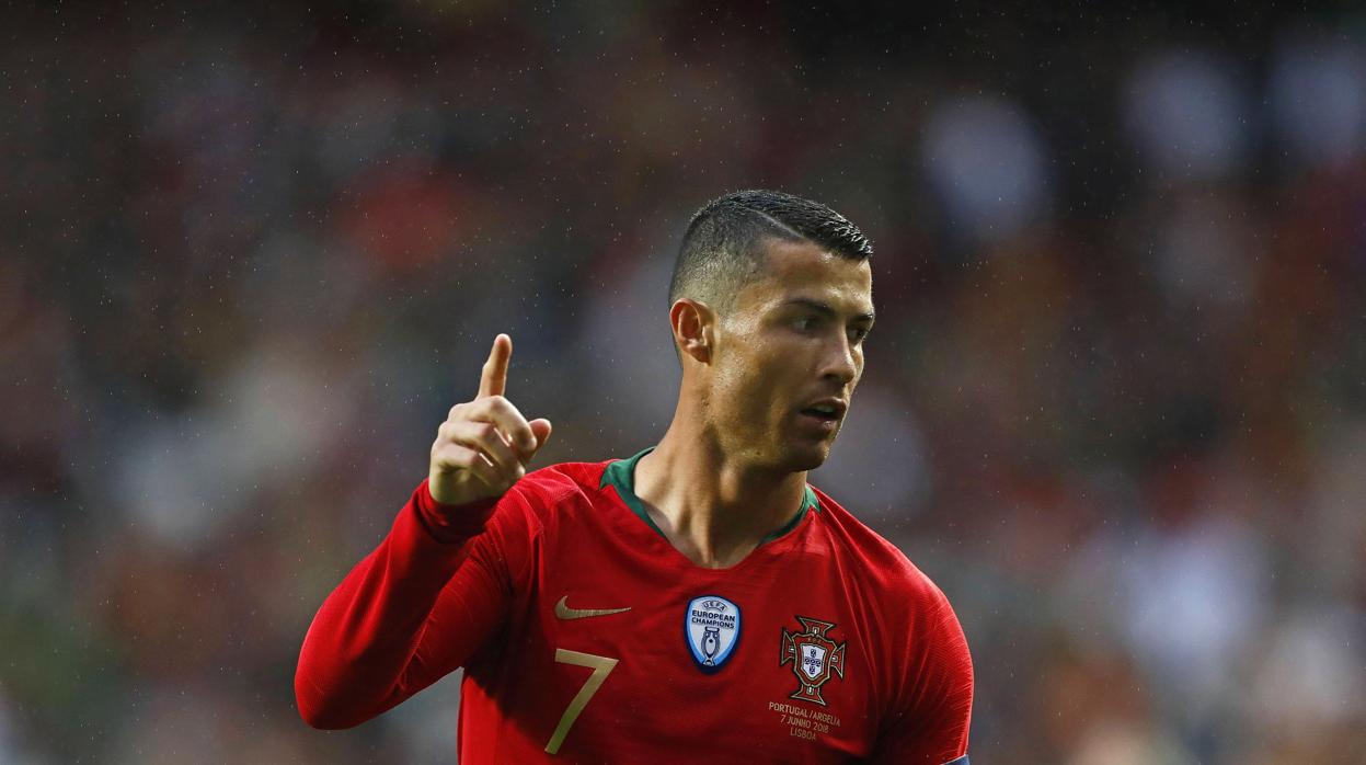 Cristiano Ronaldo, capitán de la selección de Portugal
