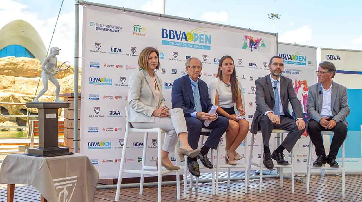 Presentación del BBVA Open Ciudad de Valencia