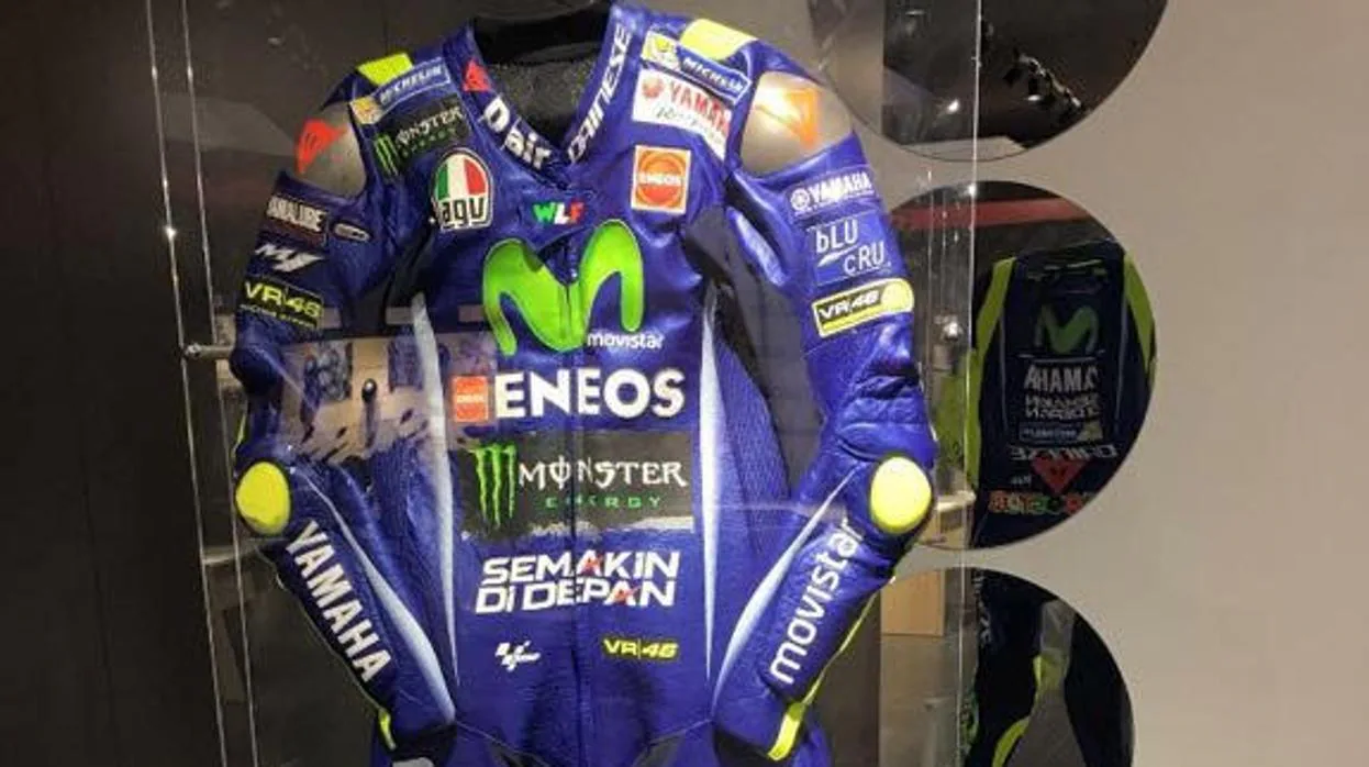 El traje de Valentino Rossi sustraído de la tienda de La Coruña