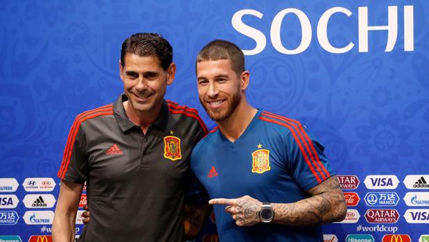 Ramos: «Una sonrisa, que esto parece un tanatorio»