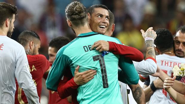 Cristiano: «Ha sido un resultado justo, estamos contentos»