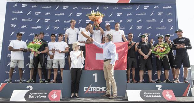 «Alinghi» gana por segunda vez en Barcelona y el «Impulso Español» venció en la última prueba