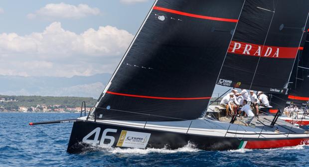 «Luna Rossa» comienza a mostrar su teórico potencial en la Zadar Royal Cup