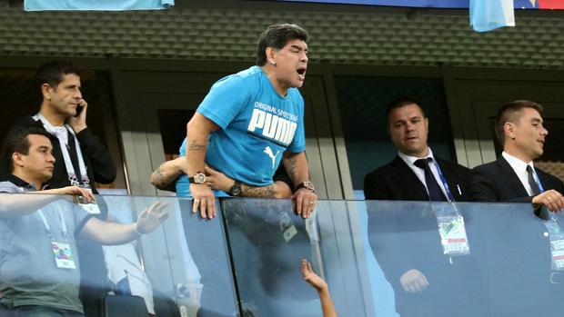 Maradona: «¿Te parece que estoy muerto?»