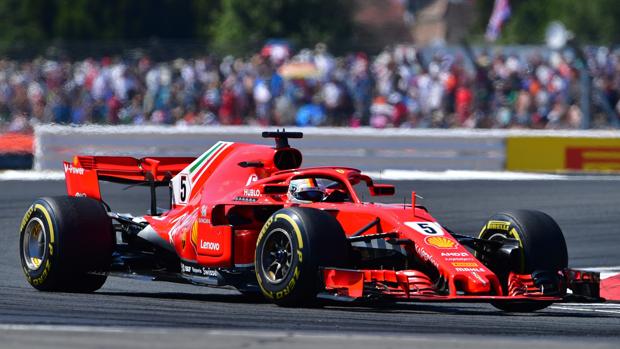 Golpe de autoridad de Vettel