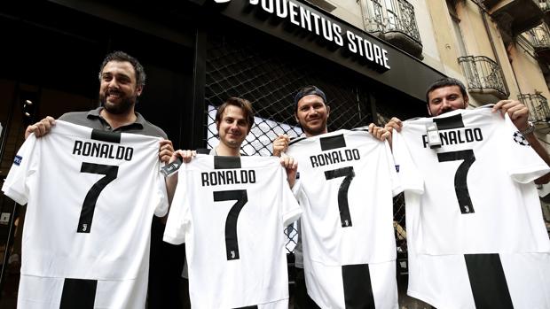 El fichaje de Ronaldo colapsa la tienda virtual de la Juventus