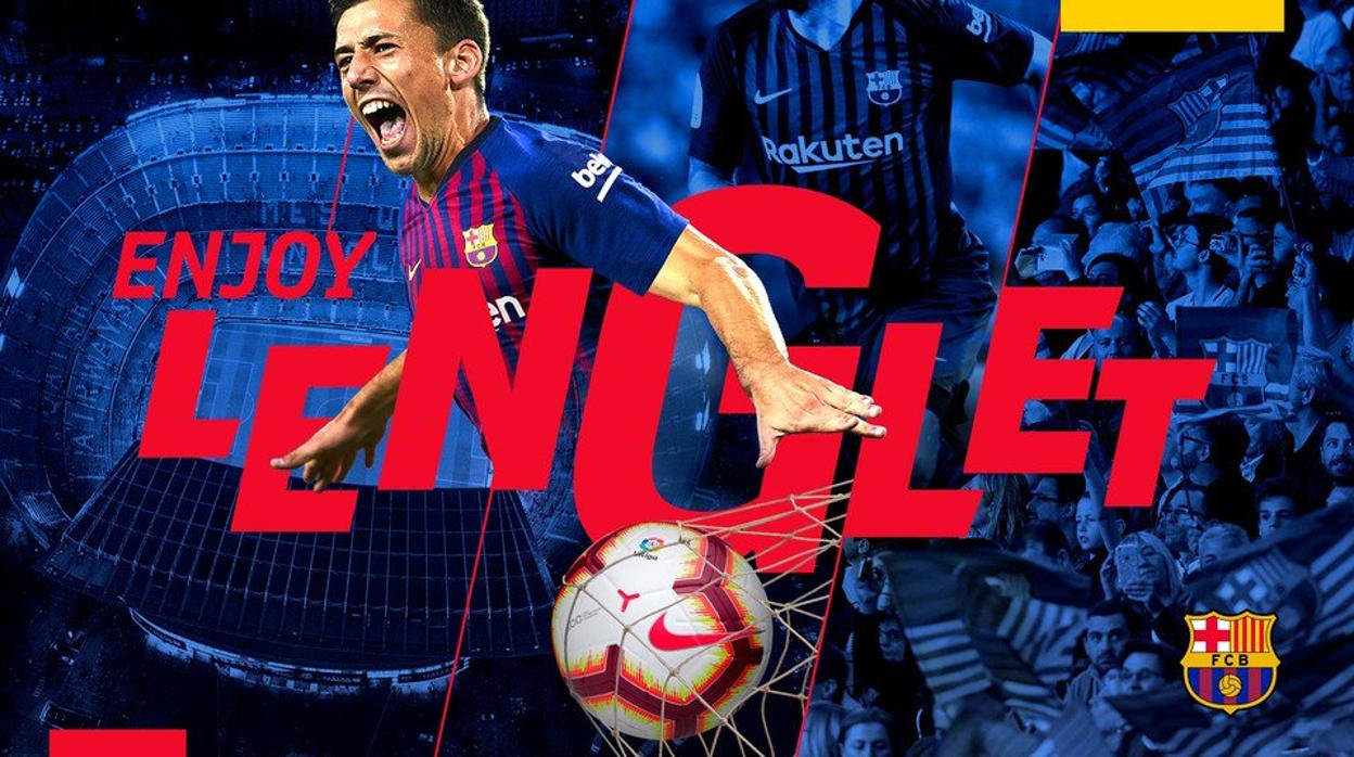 El Barça hace oficial el fichaje de Lenglet